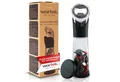 wortek Flaschenöffner Getränkeöffner mit Auffangbehälter Bieröffner (Set, 2-tlg., Flaschenöffner mit Kronkorken Sammler), Geschenk für Männer und Bierliebhaber Biergeschenk