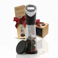 Flaschenöffner mit Auffangbehälter Bieröffner Geschenk Männer Camping Party Bar