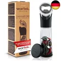 wortek Flaschenöffner mit Auffangbehälter Bieröffner Geschenke für Männer Adve