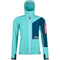 Ortovox Damen Berrino Hoodie Jacke (Größe XS, tuerkis)