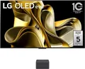 LG OLED evo OLED77M39LA, 195,6 cm (77"), 3840 x 2160 Pixel, OLED evo, Smart-TV, WLAN, Schwarz, Silber