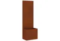 vidaXL Wandbild Garten Sichtschutz-Leinwand Rostig 50 x 32 x 150 cm, (1 St)