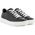Ecco Street Tray (Premium-Leder, atmungsaktiv) schwarz Damen Sneaker schwarz 39 EU