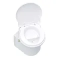Thetford Trockentrenntoilette, Kunststoff, Komplett S260-S, Weiß, 60,3 x 34 x 48,8 cm, 7,5L/7,0L Tank, 7,1 kg, mit elektrischer Füllstandsanzeige