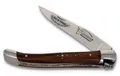 Laguiole Honoré Durand Taschenmesser 1LA111IM2ASM12BVI0, Griff 11cm Violettholz - Verzierte Feder - Klinge Backen Stahl matt