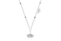 Engelsrufer Kette mit Anhänger Kette Libelle Ginkgo Zirkonia Silber ERN-50-JOYNATURE-ZIM