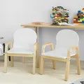 SoBuy 2er Set Kinderstuhl höhenverstellbar Stühlchen KMB24-Wx2
