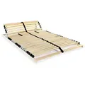 Lattenrost Mit 28 Latten 7 Zonen 100x200 Cm Vidaxl