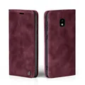 Handy Hülle für Samsung Galaxy J5 2017 Klapp Magnet Smartphone Cover Case Rot