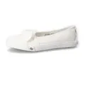 Dockers by Gerli Ballerina Freizeitschuh mit auffälliger Schleife weiß 43 EU
