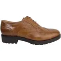 Nero Giardini cuoio gelocht Schnürschuh braun 38 EU