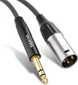 Professionelles Klinke 6,35mm TRS auf XLR Signalverbindungskabel - 1M