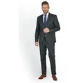 SteffenKlein Anzug REGULAR FIT (2-tlg) aus elastischem Stoff grau 102