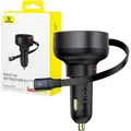 Baseus Enjoyment Pro Universal Schwarz Zigarettenanznder Schnellladung Auto - Schwarz