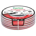 6-lagiger Wasserschlauch Trinkwasserschlauch Lebensmittelschlauch Anti Twist Gartenschlauch Gartenbewässerung Flexibel Flexischlauch UV-beständig 30 Bar 1/2" 20m
