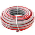 20 Meter Wasserschlauch 1/2 Zoll Professional PLUS ROT / GRAU Gartenschlauch