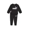 PUMA Unisex Baby MINICATS ESS Crew Set FL INF Gestrickte Anzüge, PUMA Black, 62