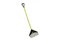 TECHNIGART Gartenrechen Geeignet als Schaufel, Rechen, Harke & Laubbesen, 41,00 cm Arbeitsbreite, mit 120,00 cm langem Stiel, Widerstandsfähig, hochwertiger Kunststoff