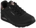 Skechers UNO GOLDEN AIR Sneaker Freizeitschuh, Halbschuh, Schnürschuh mit Metallic-Einsatz