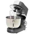 Adler Küchenmaschine, 7L Edelstahlschüssel 6 Rührgeschwindigkeiten Multifunktional grau|silberfarben