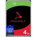 Seagate IronWolf 4TB interne Festplatte, NAS HDD, 3.5 Zoll, 5400 U/Min, CMR, 64 MB Cache, SATA 6GB/s, silber, inkl. 3 Jahre Rescue Service, FFP, Mo...