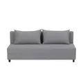 Schlafsofa  Gislinda , grau , Maße (cm): B: 191 H: 71 T: 83.0