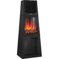 Elektrokamin Soleil, 2 Heizstufen, Thermostat, Flammeneffekt schwarz B-Ware