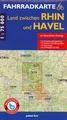 Fahrradkarte Land zwischen Rhin und Havel: Mit UTM-Gitter für GPS. Maßstab 1:75.000. Wasser- und reißfest. (Fahrradkarten)