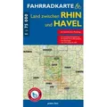Fahrradkarte Land zwischen Rhin und Havel 1:75.000