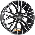 4x CARMANI CA 20 LUDWIG Black Polish (BP) 9x20 ET45 5x112
