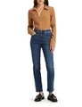 Levi's Damen 724 High Rise Straight Jean, Blue Wave Dark, 26W / 30L