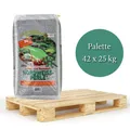 Nord‑Weiß‑Perle Gartenkalk 42×25kg granuliert – Rasenkalk Kalk Dünger Garten