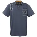 Lavecchia Poloshirt Lavecchia Herren Poloshirt LV-610 (Anthrazit, 8XL) Herren Polo Shirt 8XL
