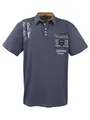 Lavecchia Übergrößen Poloshirt Herren Polo Shirts Kurzarm Shirt LV-610 (Anthrazit, 8XL)