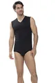 Mey Tagwäsche Serie Dry Cotton Herren Shirt o.Arm Schwarz XXL(8)