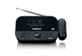 Lenco CR-615BK Digitalradio (DAB) (DAB,FM, 1 W, Radiowecker mit DAB+ und FM Empfang, LED-Zeitprojektion)