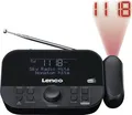 Lenco Küchenradio CR-615BK Uhrzeitprojektion 60 Senderspeicher UKW DAB+ B Ware