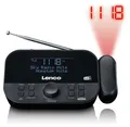 Lenco CR-615 DAB+, FM Radio Uhr  Schwarz