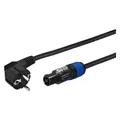 Monacor Powercon-Schuko-Kabel (2 m) (AAC-115P)