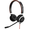 Jabra Evolve 40 MS stereo - Headset - On-Ear - Schwarz