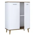VCM Sideboard "Landos ", BxHxL: 60 x 81,4 x 28 cm, Holzwerkstoff - braun