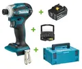 Makita DTD172Z Akku-Schlagschrauber 18V DTD172 + 1x Akku 6Ah + Koffer + Bitset