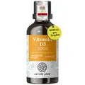 NATURE LOVE® Vitamin D3 5000 I.E. pro Tropfen - 50ml - in MCT-Öl aus Kokos