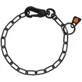 SPRENGER Hunde-Halsband Halskette mit Sprenger-Haken schwarz Schwarz - 30 cm