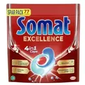 Somat Excellence Spülmaschinentabs 4in1 S77ED , 1 Packung = 77 Stück