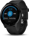 Garmin Vivoactive 3 Music 30,4 mm schwarz am Silikonarmband schwarz