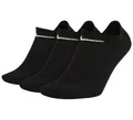 NIKE Socken 6 Paar Sneakersocken Füßlinge Socken SX7678 Weiß Grau Schwarz, Farbe:Grau. Schwarz. Weiß, Socken Neu:34-38