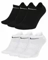 Nike Herren Damen Everyday DRI-FIT Füsslinge 3er Pack kurze Sport Socken SX7678