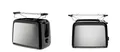 2 Scheiben Toaster Toastautomat Heizstufen Brötchenaufsatz Auftaufunktion Toast