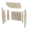 Innenauskleidung Vermiculite komplett Kaminofen Fireplace Paris Prag Ersatzteile